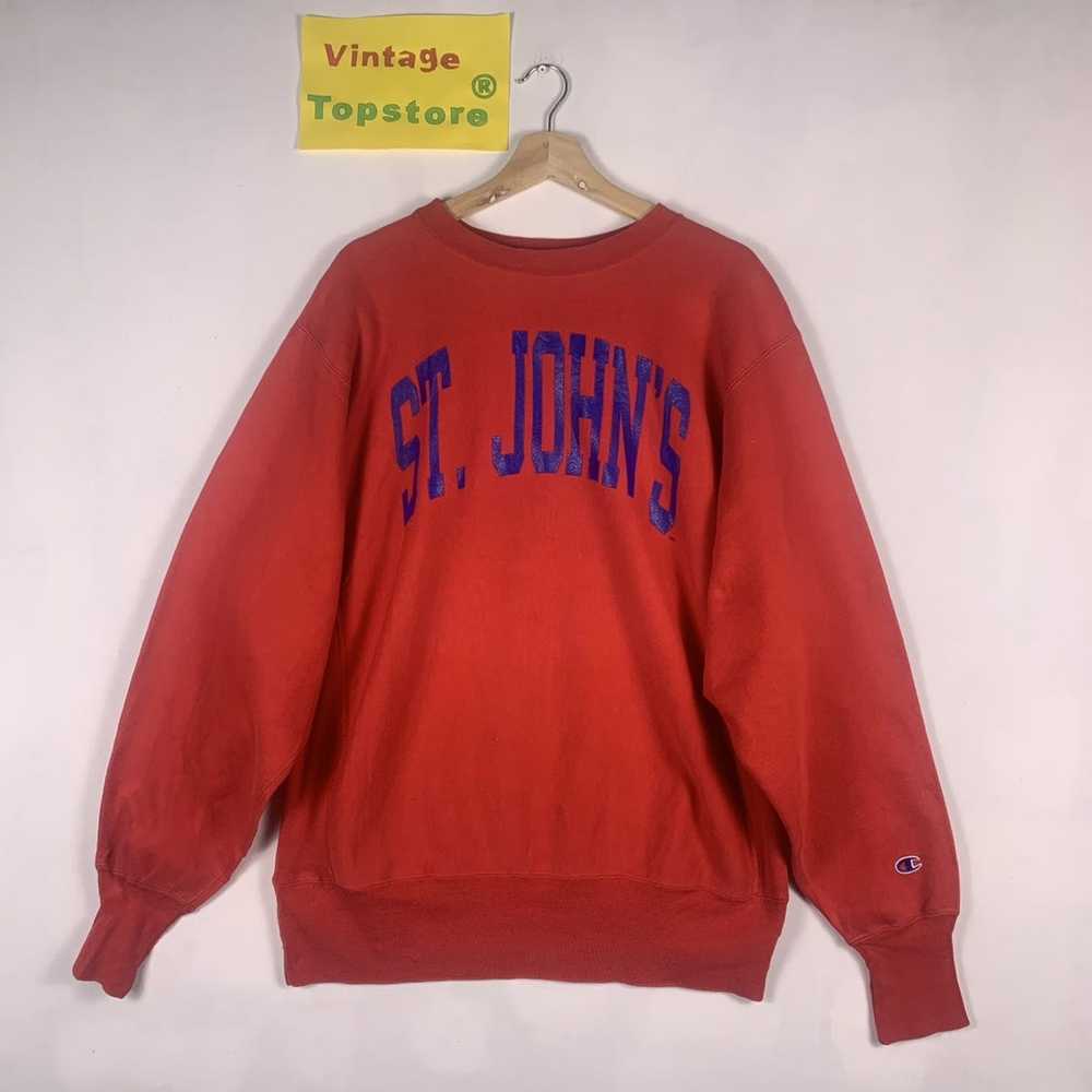 Champion × Vintage Vintage St. Johns Bay Sweatshi… - image 1