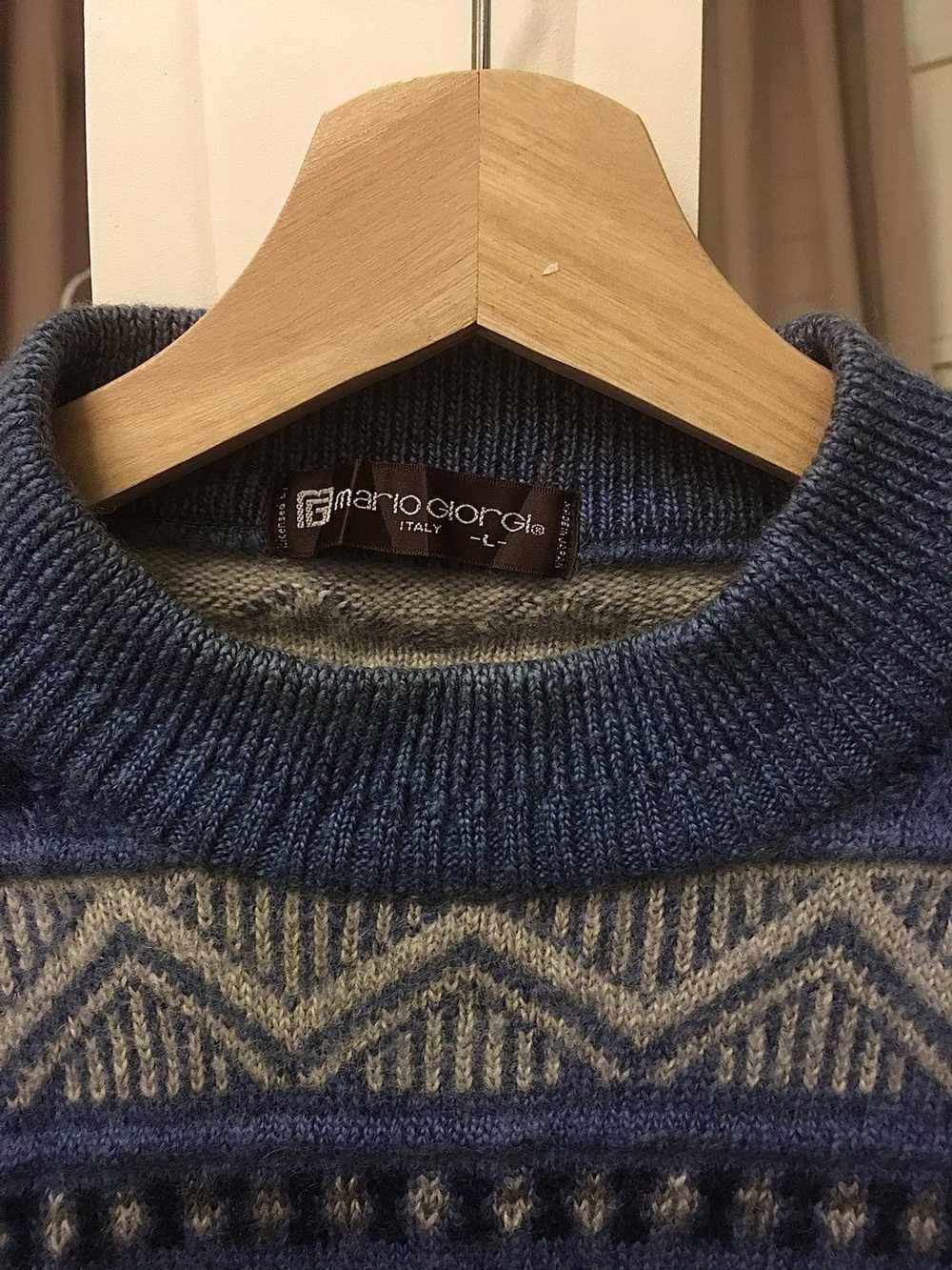 Coloured Cable Knit Sweater × Italian Designers ×… - image 11