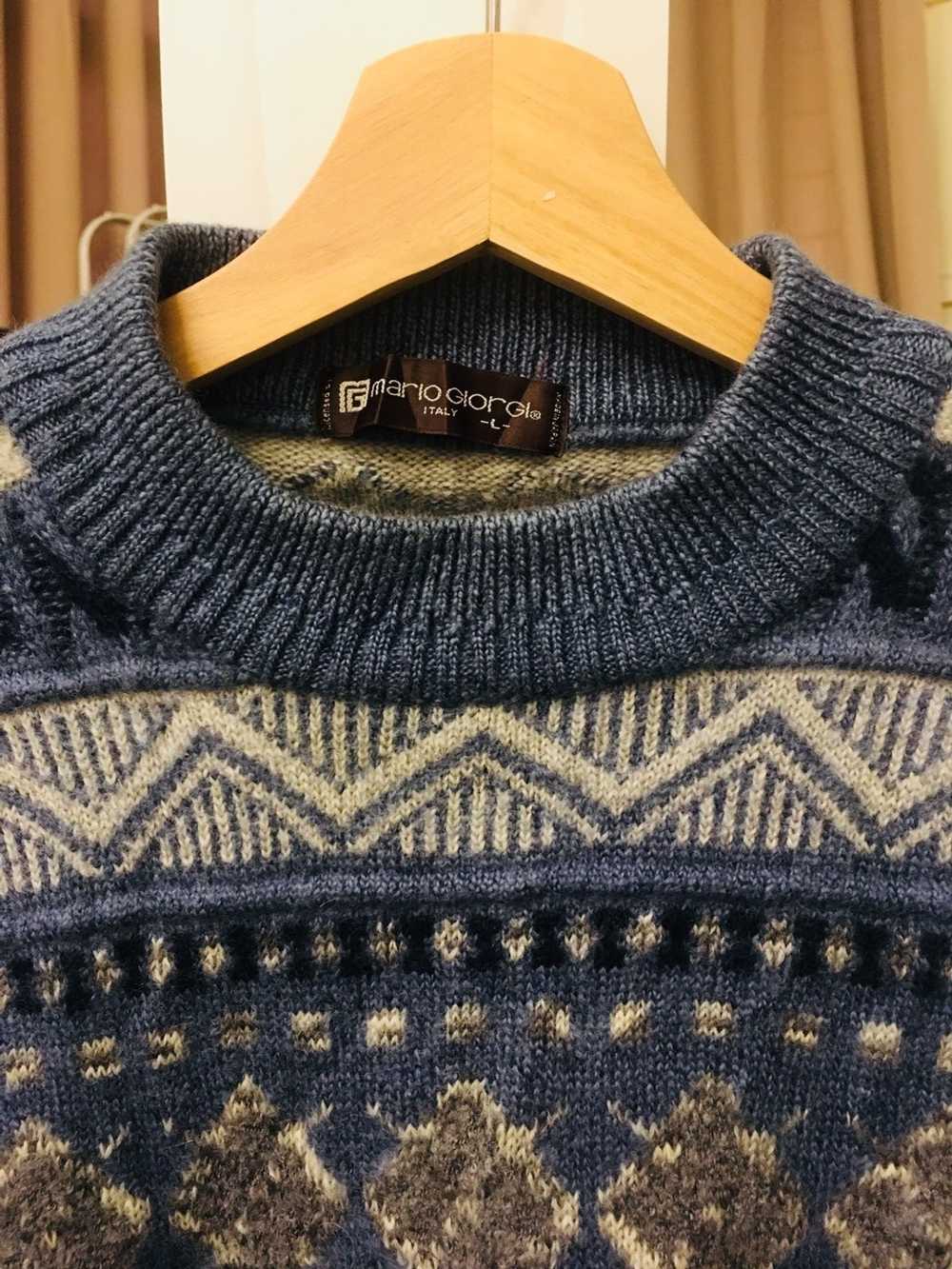 Coloured Cable Knit Sweater × Italian Designers ×… - image 2