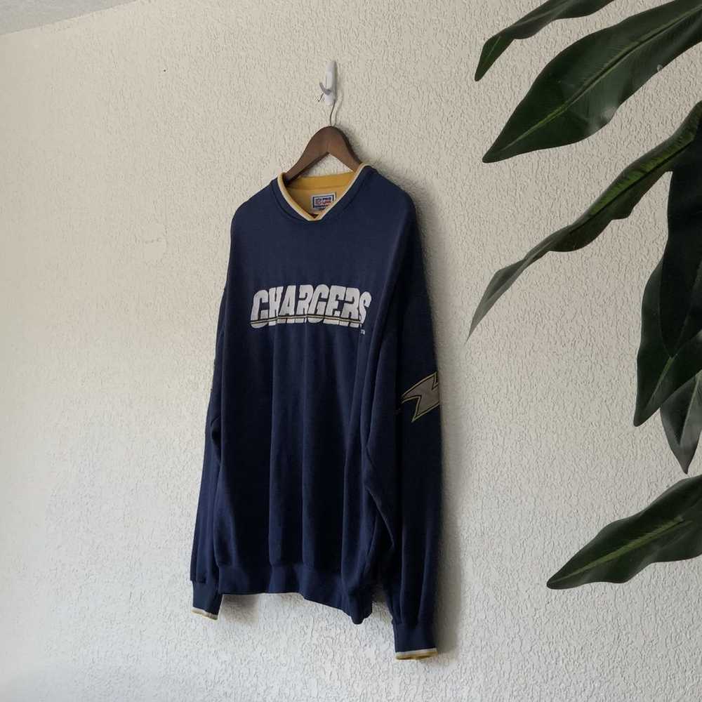 Starter Chargers Pro USA Crewneck - image 1