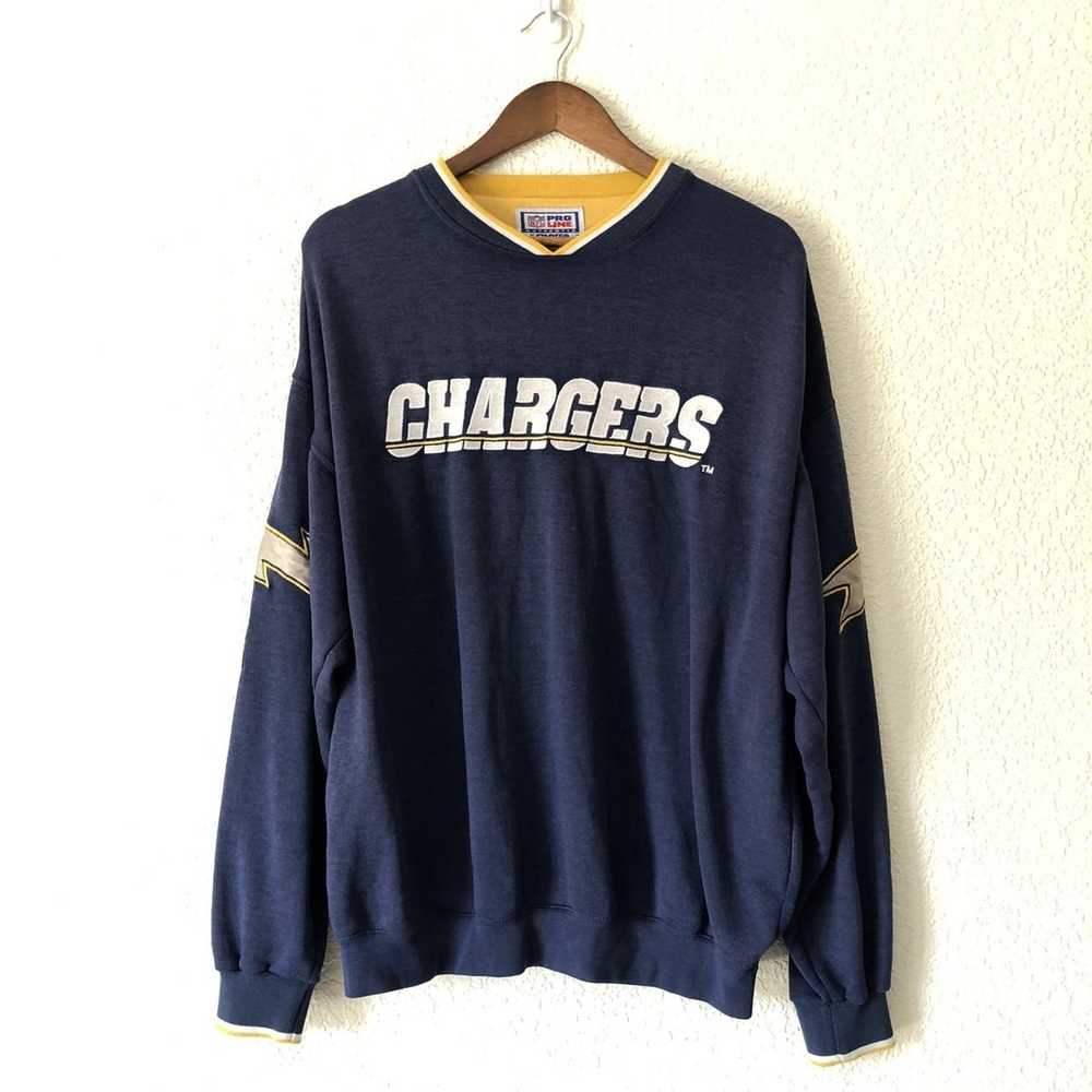 Starter Chargers Pro USA Crewneck - image 2