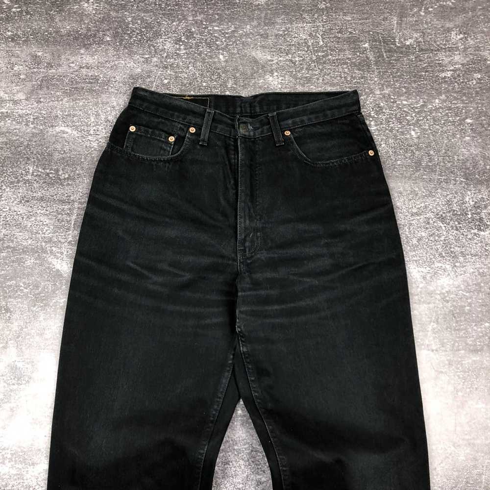 Levi's × Vintage Vintage Levi’s 881 02 Black Jean… - image 5