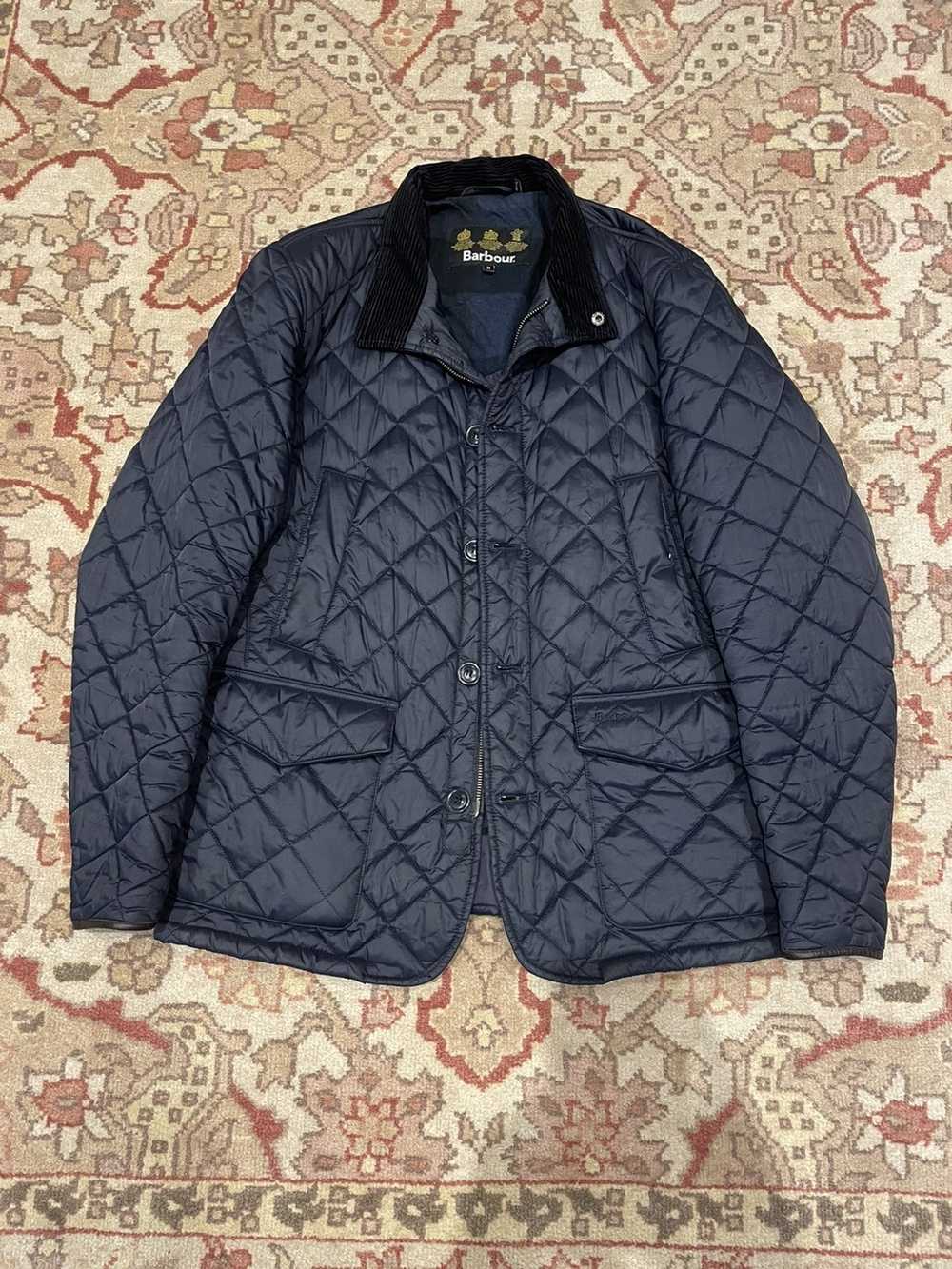 Barbour Barbour blue quilt jacket - image 1