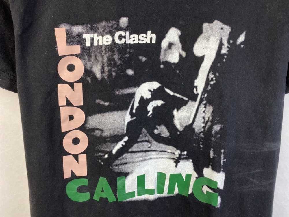 Vintage Vintage T Shirt The Clash London Calling … - image 5