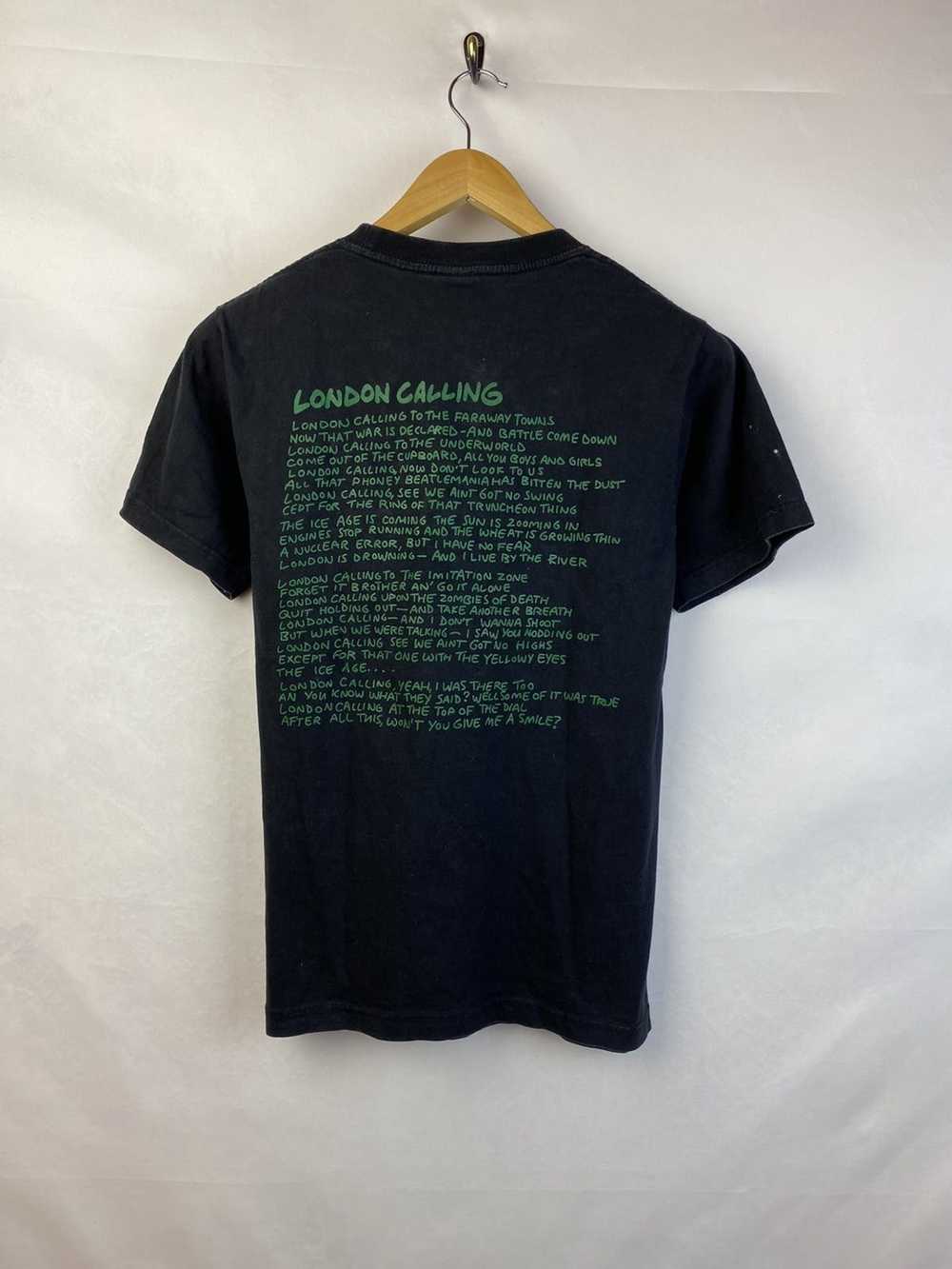 Vintage Vintage T Shirt The Clash London Calling … - image 6
