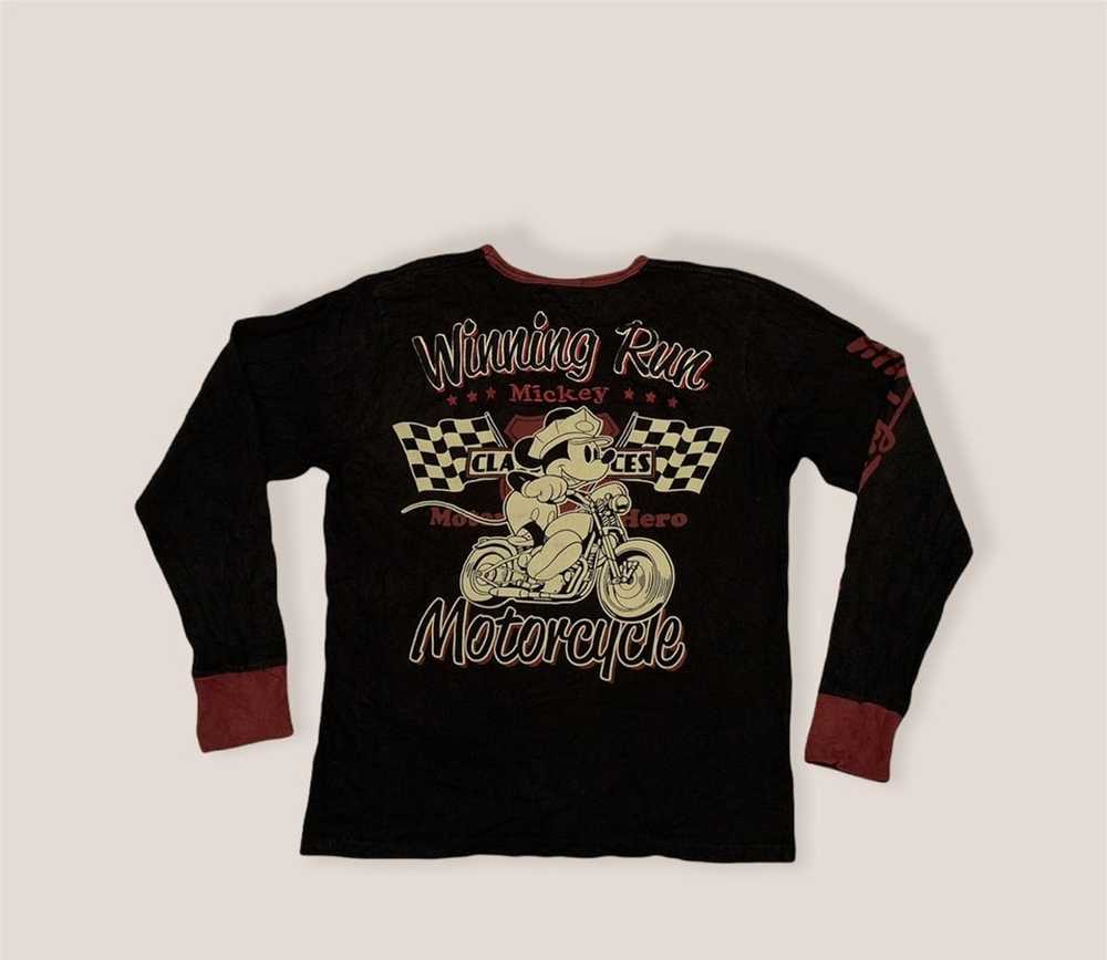 Cartoon Network × Racing Mickey Motorcycle Tshirt… - image 1