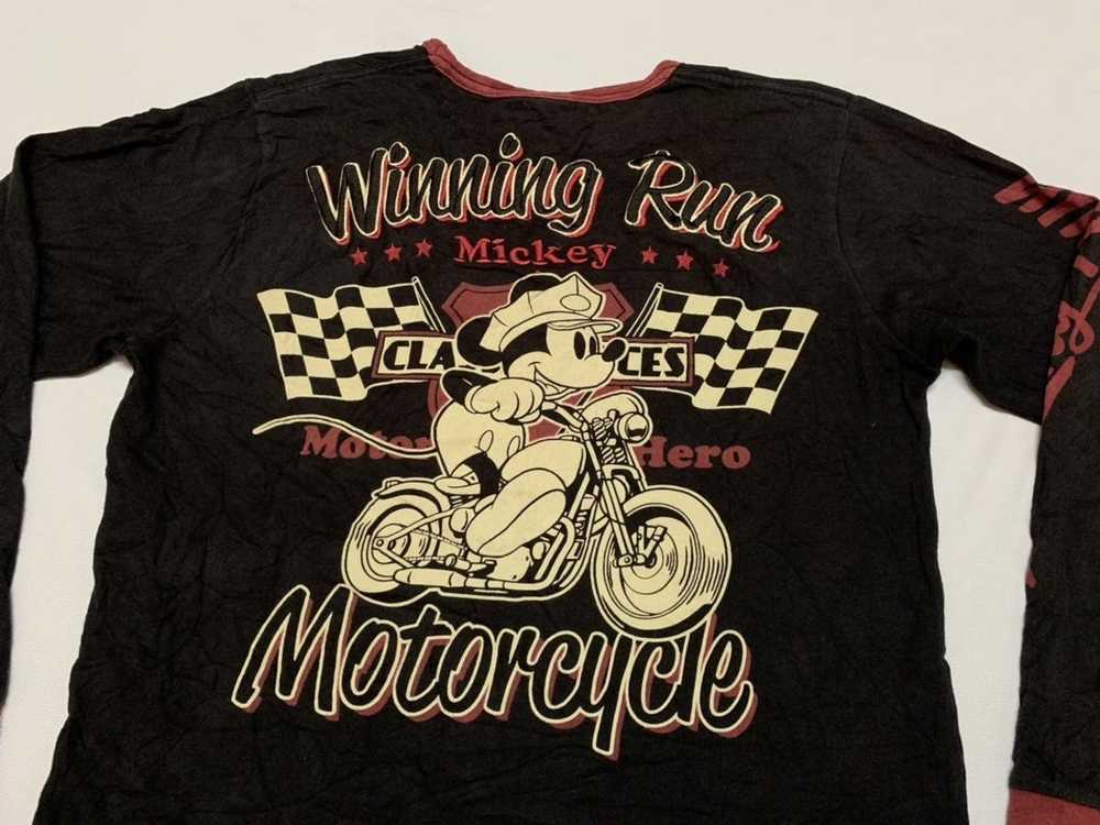 Cartoon Network × Racing Mickey Motorcycle Tshirt… - image 3