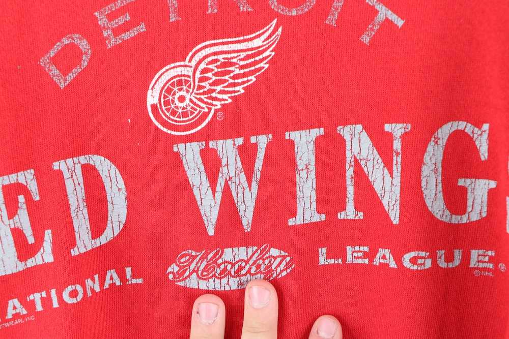 Vintage Vintage 90s Distressed Detroit Red Wings … - image 5
