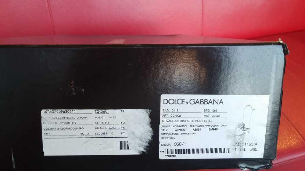 Dolce & Gabbana Dolce & Gabbana Leopard Print Pon… - image 12