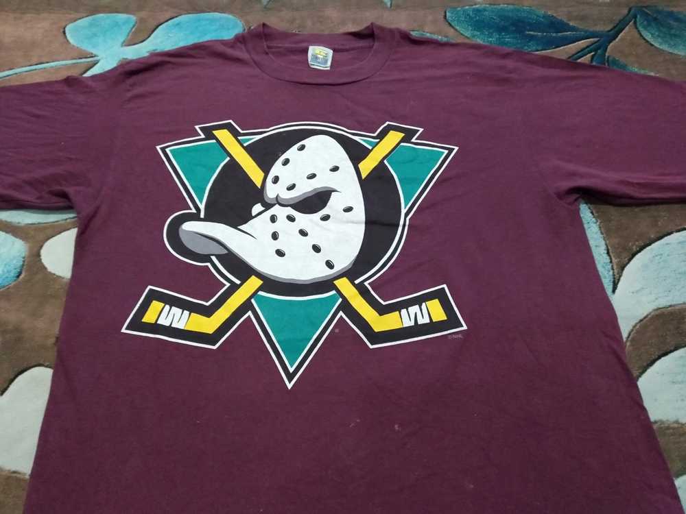 The Mighty Ducks Vintage The Mighty Duck hockey t… - image 1