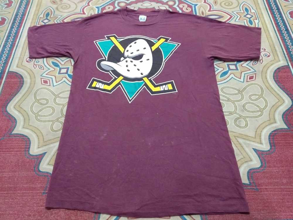 The Mighty Ducks Vintage The Mighty Duck hockey t… - image 3