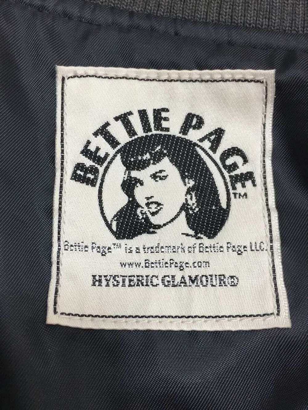 Hysteric Glamour Bettie Page Sukajan Velvet Jacket - image 5