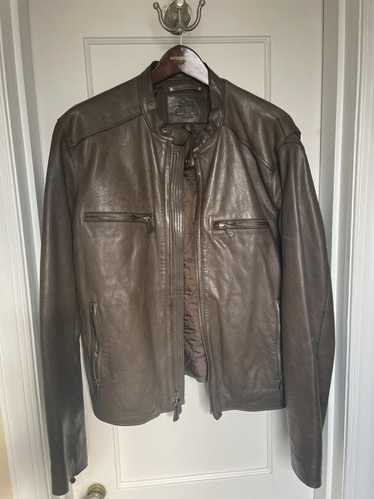 Coach Coach Mens Bleecker Leather Racer Jacket - image 1