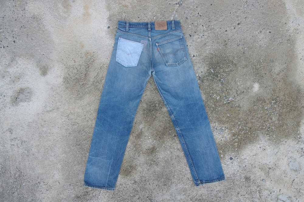 Levi's Vintage Clothing Vintage 80s levis 505 ora… - image 2