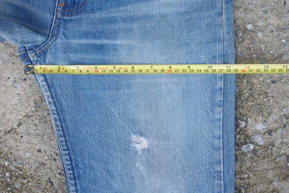 Levi's Vintage Clothing Vintage 80s levis 505 ora… - image 6