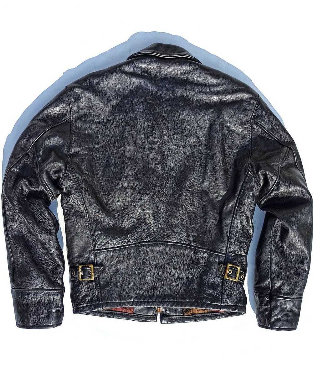 Leather Jacket × Schott × Vintage Vintage 80s SCH… - image 8