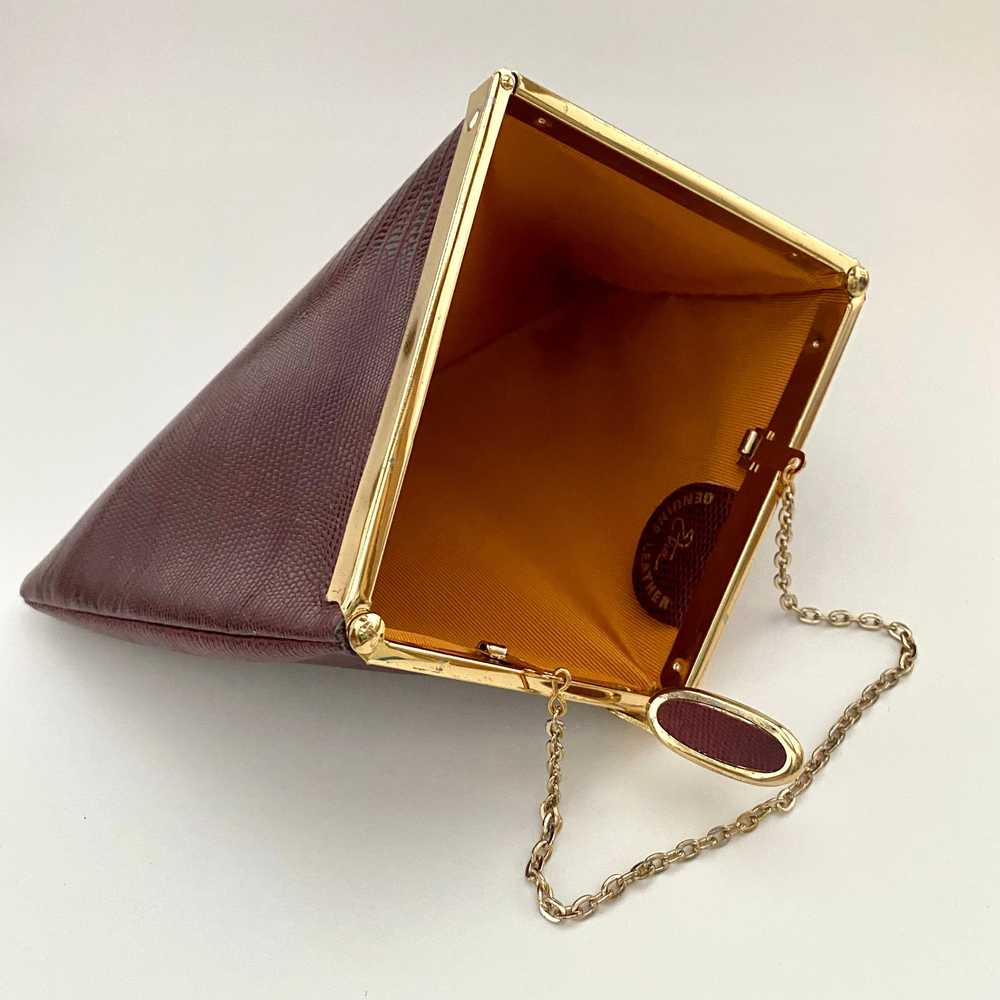 Late 60s/ Early 70s Etra, Genuine Leather Clutch - image 4