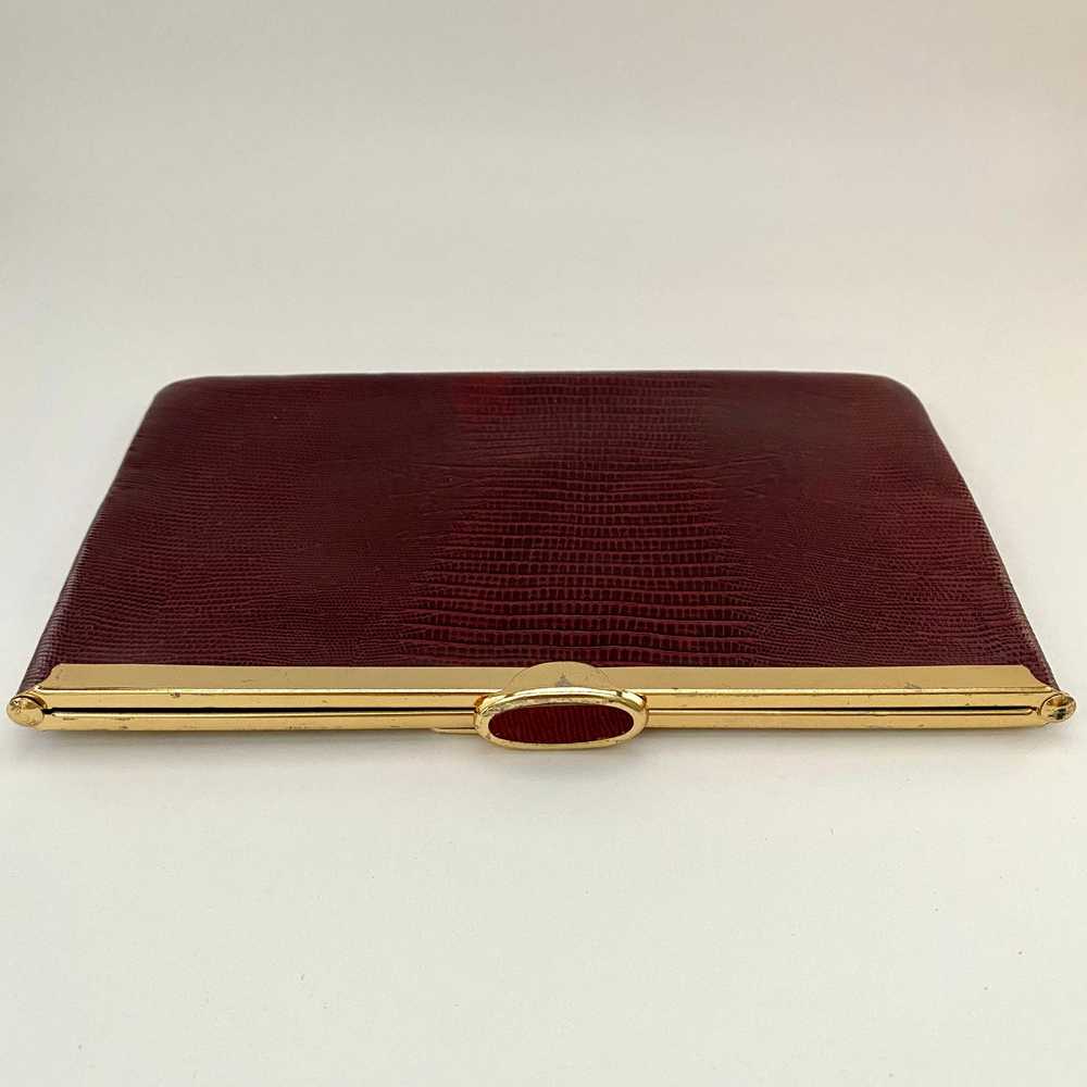Late 60s/ Early 70s Etra, Genuine Leather Clutch - image 5