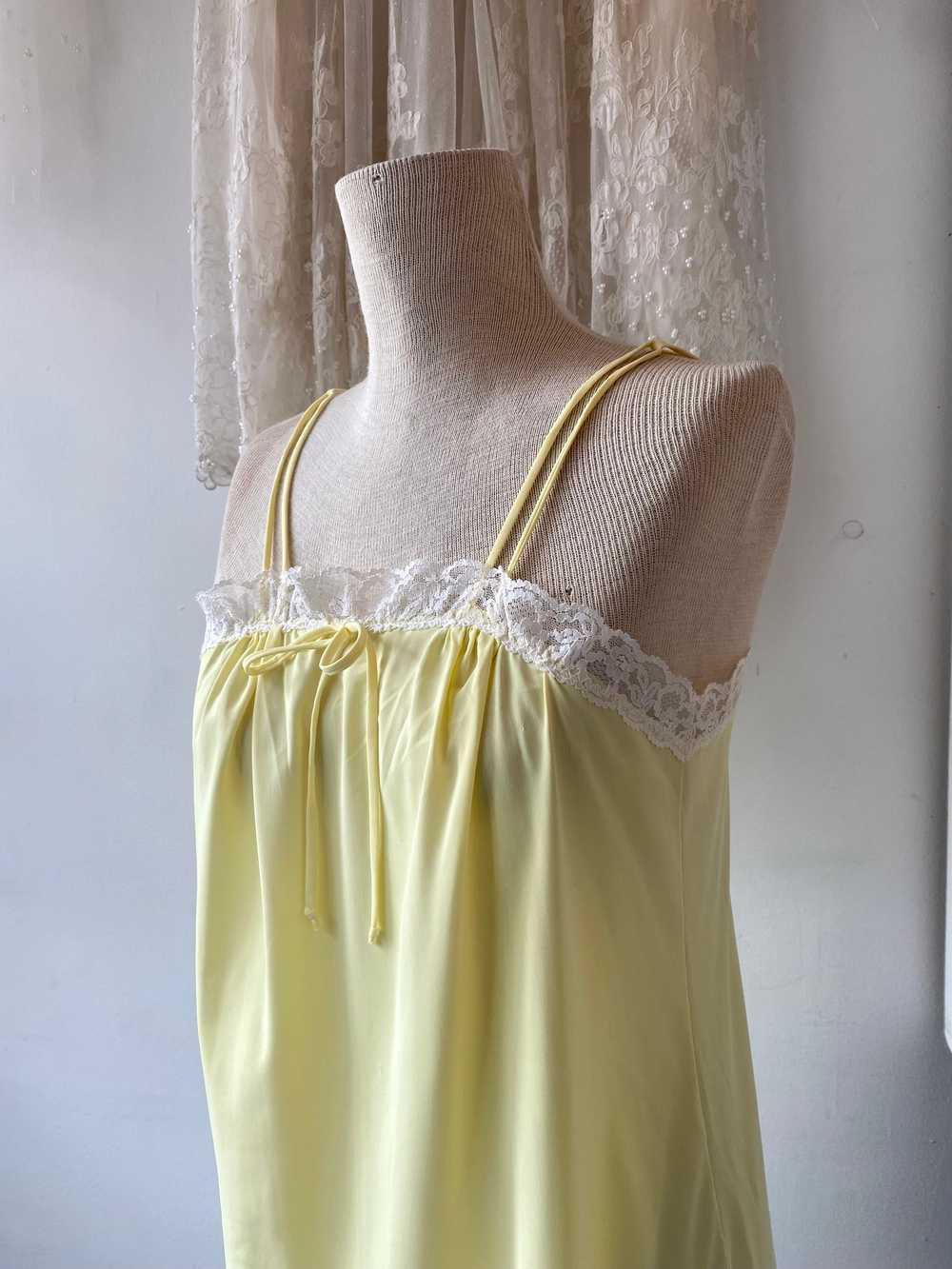 Butter Yellow Nightgown - image 1