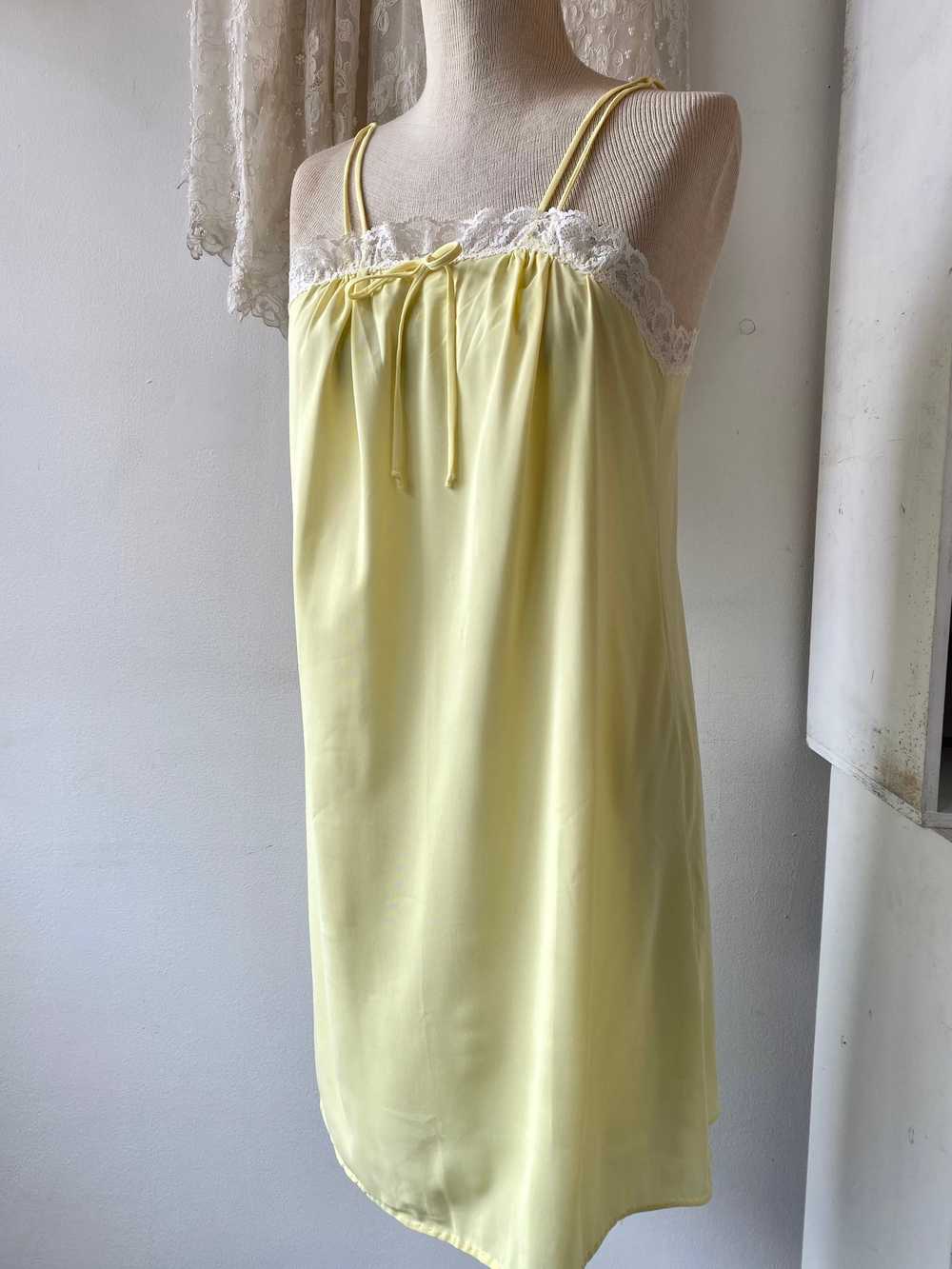 Butter Yellow Nightgown - image 4