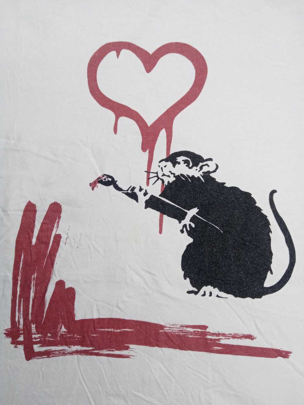 Art × Japanese Brand × Streetwear Love Rat Banksy… - image 2