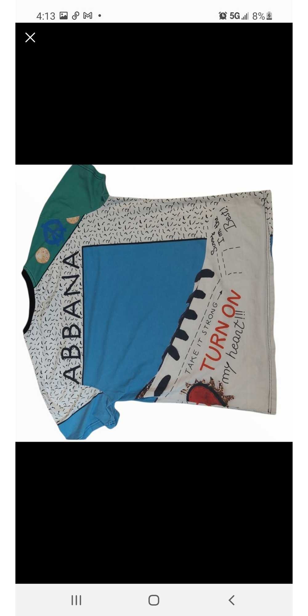Dolce & Gabbana Just Pizza Tee Shirt in Light Blue - image 7
