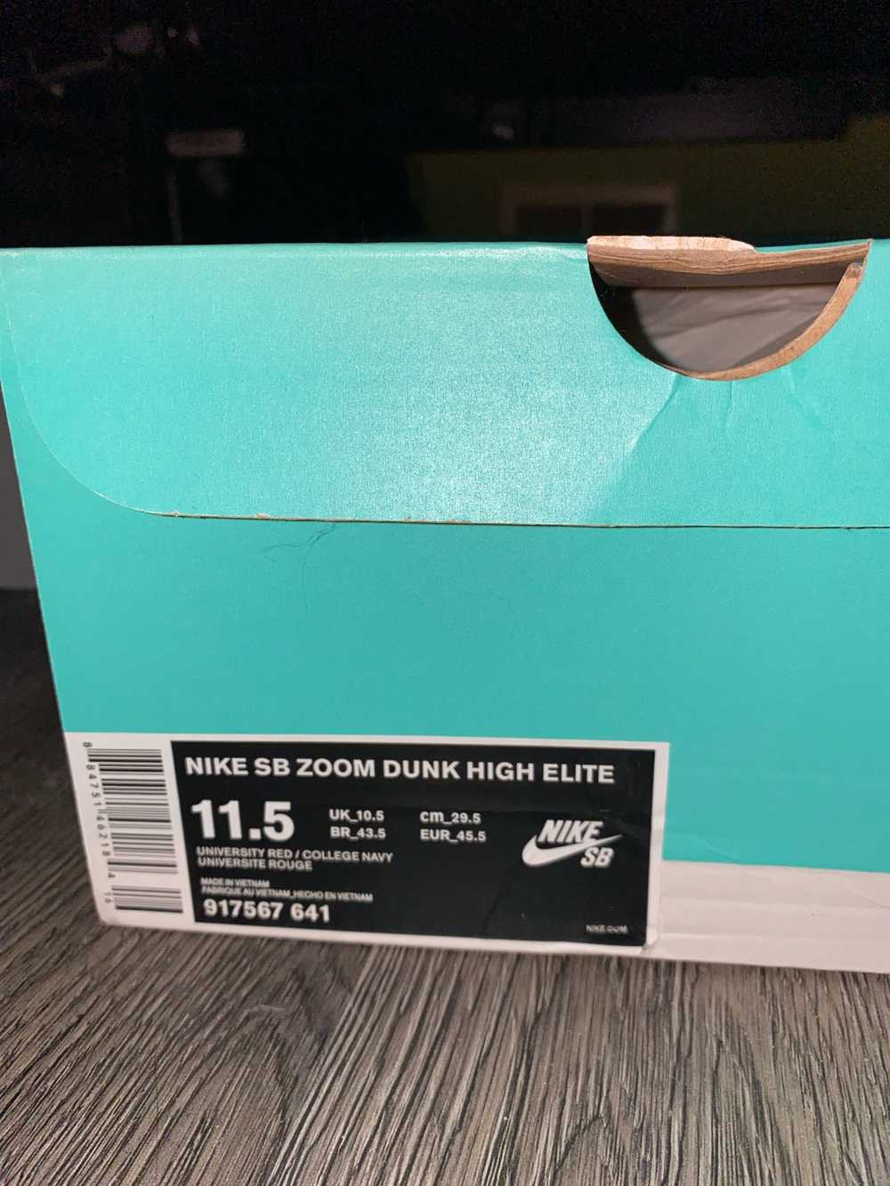 Nike Nike SB Zoom Dunk High Elite 917567-641 Size… - image 8