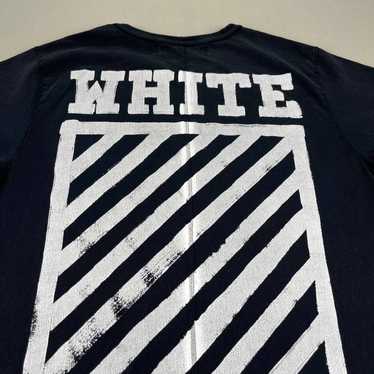 NEW RARE Off White Virgil Abloh Rubber Logo Black Cap Main Label Authentic  O/S