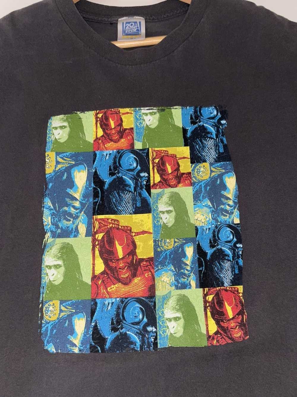 Movie × Vintage Vintage Planet of the Apes T-shirt - image 2