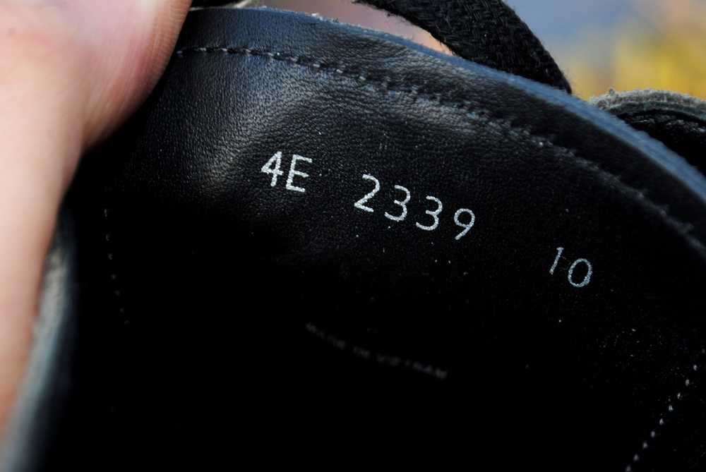 Prada Suede Leather Wingtip Platform Brogue Shoes - image 10