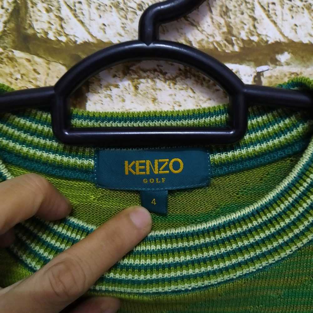 Kenzo × Vintage 90s KENZO KNITWEAR SWEATER (D524) - image 5