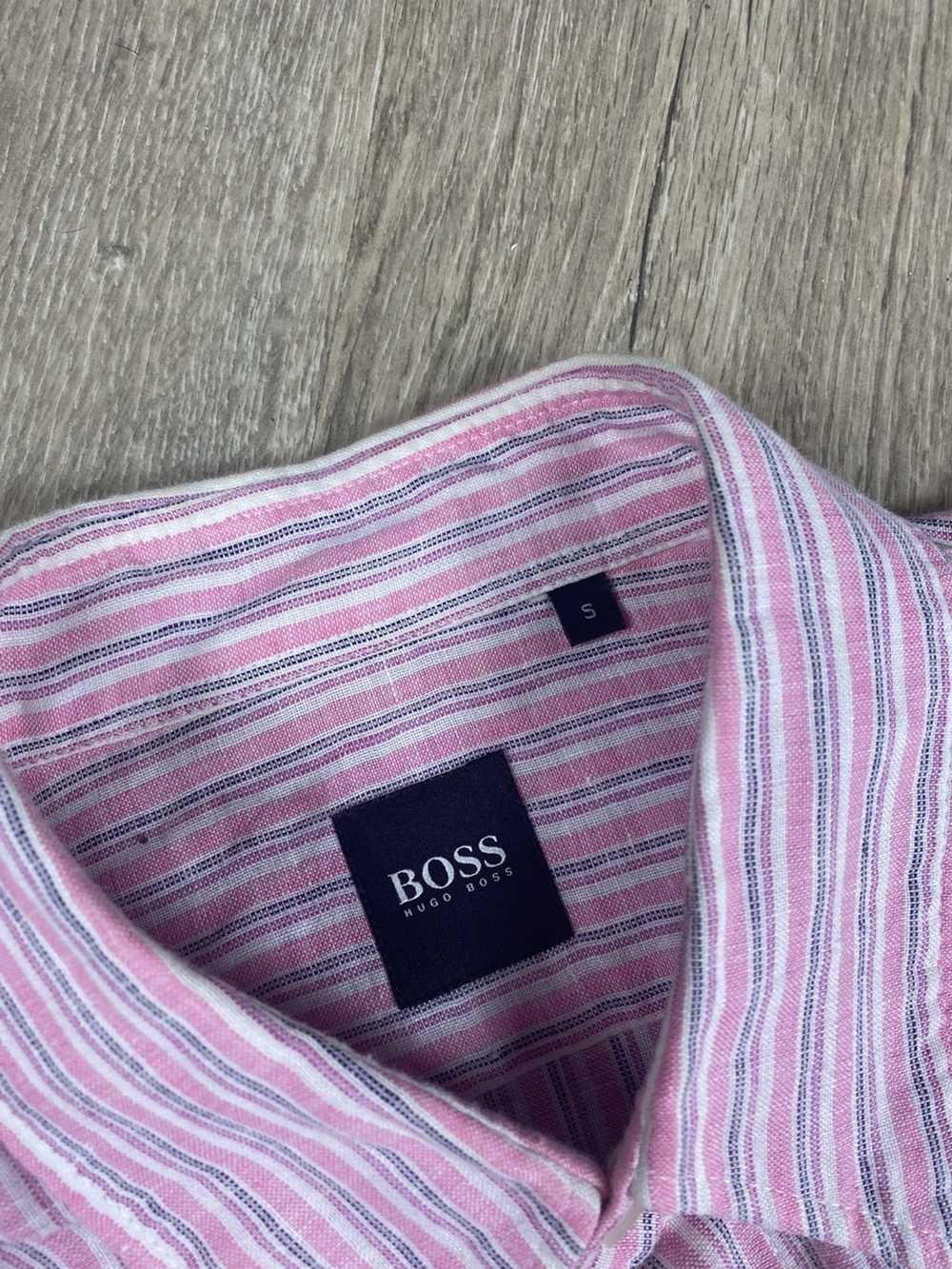 Hugo Boss × Vintage Mens Vintage Hugo Boss Linen … - image 3