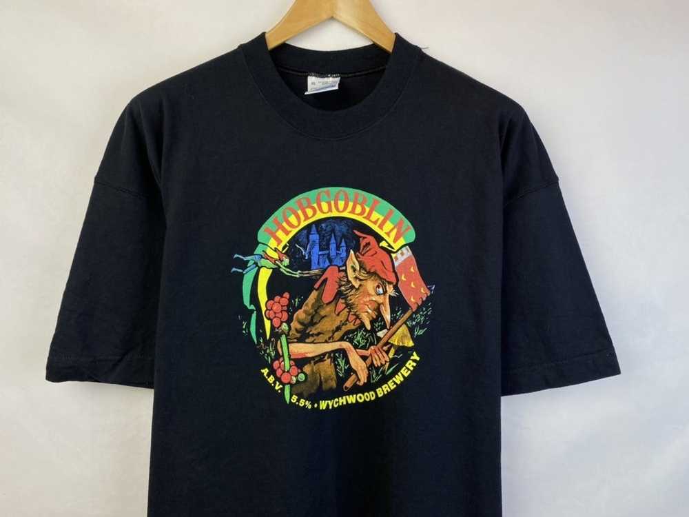 Vintage Vintage T Shirt Hobgoblin Wychwood Brewer… - image 2