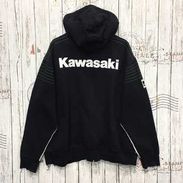 Japanese Brand × Racing Rare Kawasaki Logo&Spello… - image 1