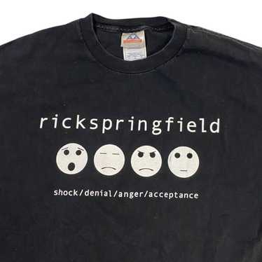 Band Tees × Streetwear × Vintage 00s Rick Springf… - image 1