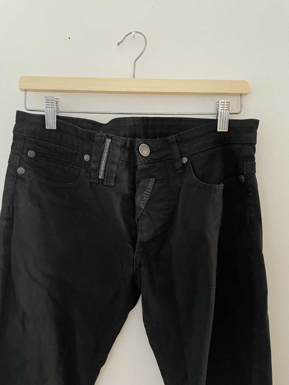 John Galliano Black Iconic Galliano Jeans - image 7