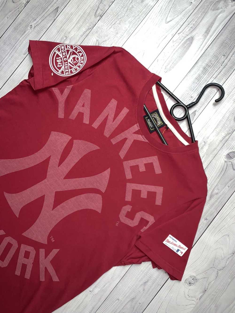 Majestic × New York Yankees × Vintage Vintage tee… - image 2