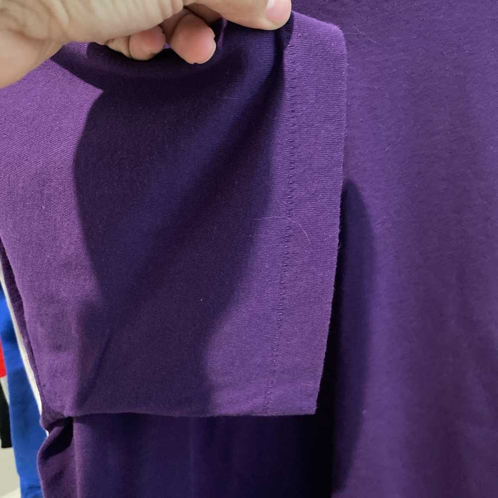 Vintage Vintage purple blank tee - image 2