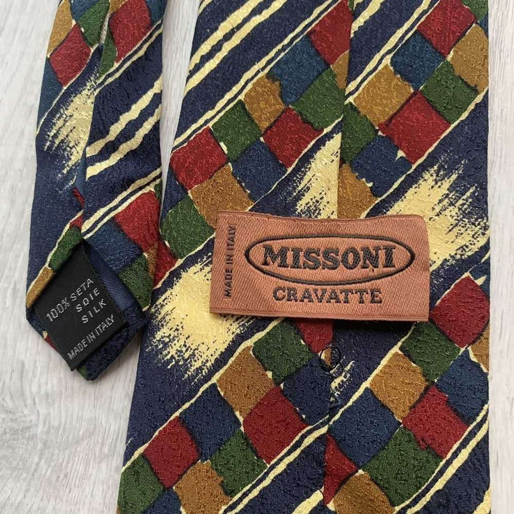 Italian Designers × Missoni × Vintage Missoni Tie… - image 4