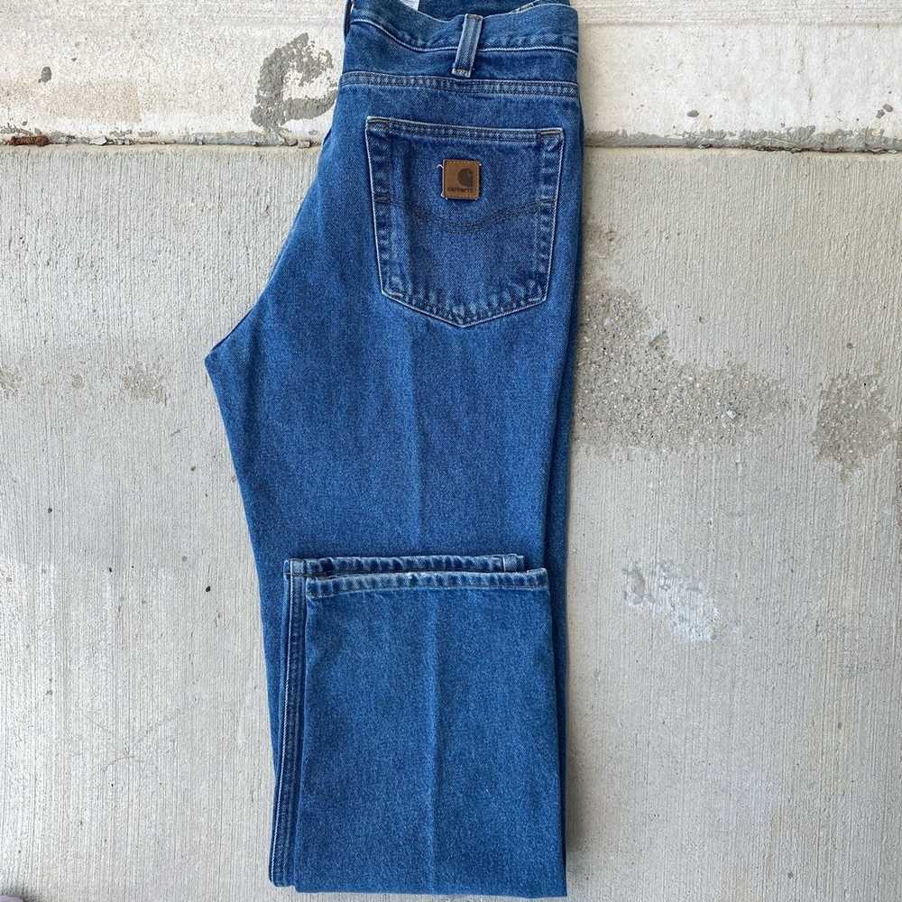 Carhartt Vintage 90s Carhartt Denim Jeans - image 1