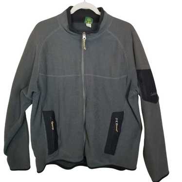 Cabelas Cabela's Mens L Gray Full Zip Sweater Jac… - image 1
