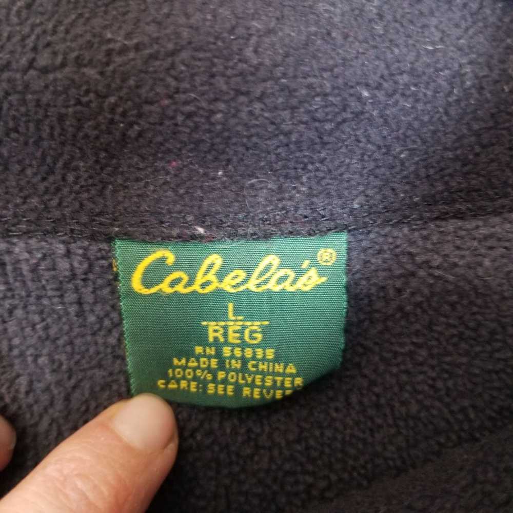 Cabelas Cabela's Mens L Gray Full Zip Sweater Jac… - image 6