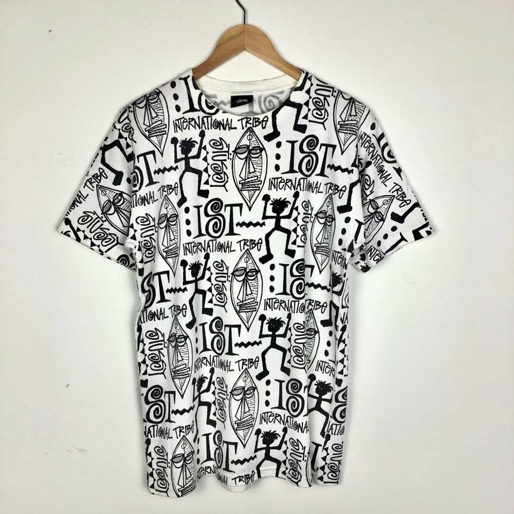 Streetwear × Stussy Stussy Tribe all over print - Gem