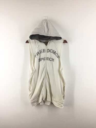 PPFM Ppfm "freedom of speech" hooded sleeveless