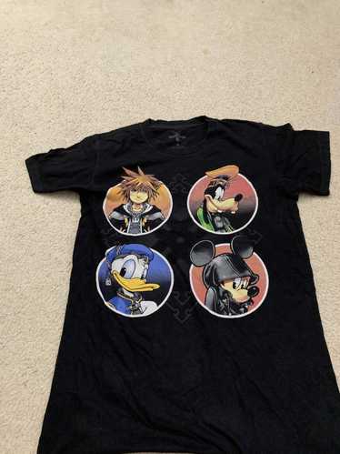 Men's Kingdom Hearts 1 Heartless Riku Long Sleeve Shirt Black Large 