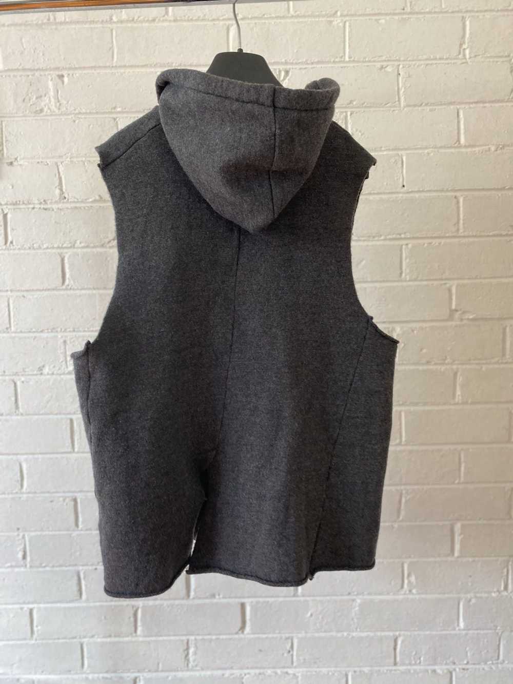 Undercover Undercover Boiled Wool Zip Up Hoodie - image 2