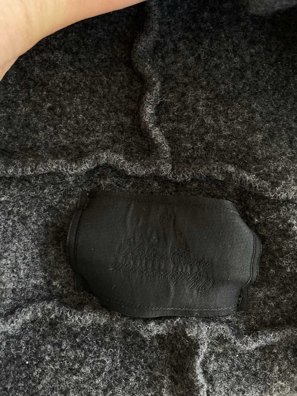 Undercover Undercover Boiled Wool Zip Up Hoodie - image 3