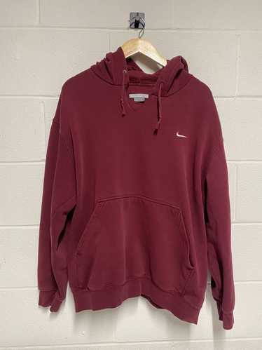 Nike × Vintage Vintage Nike Hoodie Burgundy size M