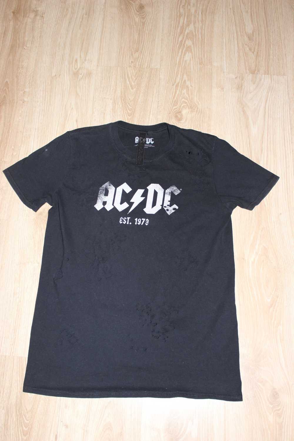 Ac/Dc × Band Tees × Rock T Shirt Vintage Style AC… - image 1