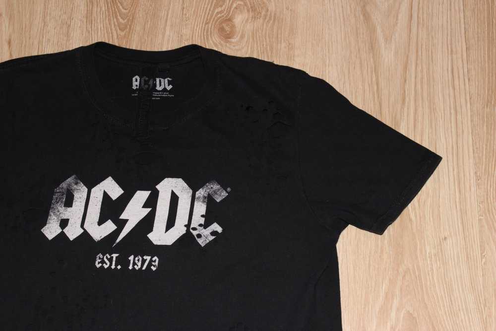 Ac/Dc × Band Tees × Rock T Shirt Vintage Style AC… - image 2